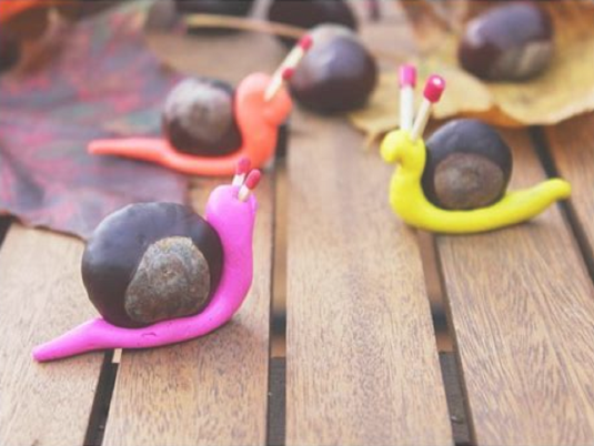 Methode Kreatives Gestalten in der Pädagogisch-therapeutischen Praxis Görden Schnecken Naturmaterial Kreatives Gestalten